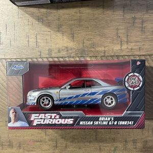 Jada 1/32 fast and the furious Nissan skyline gtr